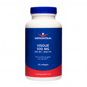 Orthovitaal Visolie 500 mg EPA 18%/DHA 12% Softgels