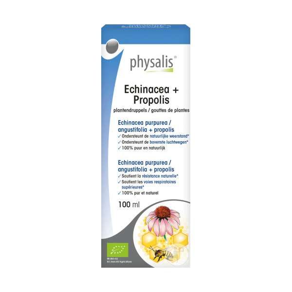 Physalis Echinacea + Propolis Plantendruppels Bio