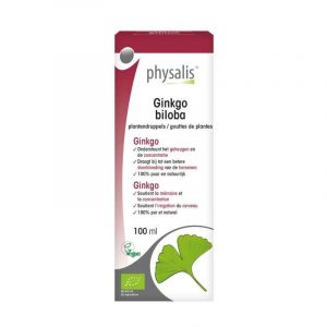 Physalis Ginkgo Biloba Plantendruppels Bio