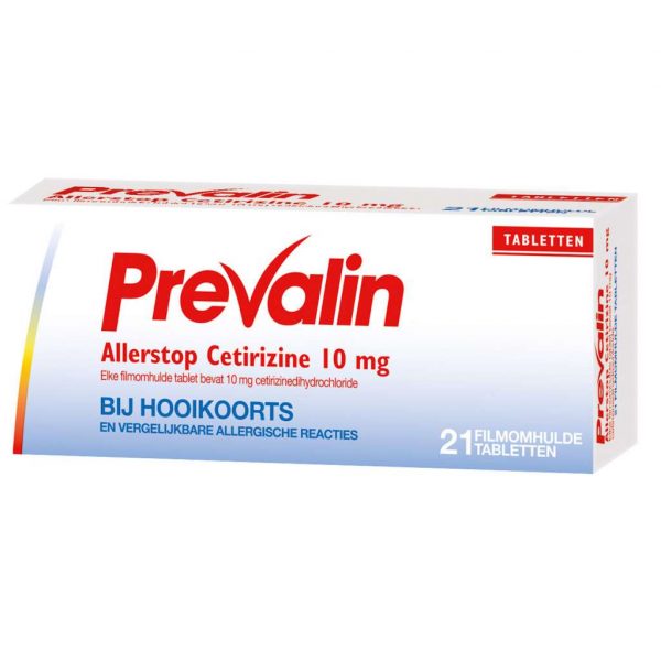 Prevalin Allerstop 10mg Hooikoorts Tabletten