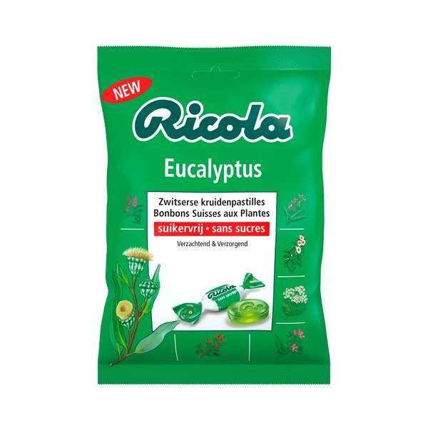 Ricola Eucalyptus Suikervrij