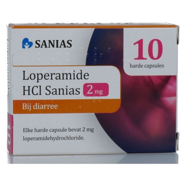 Sanias HCI Loperamide 2mg harde Capsules