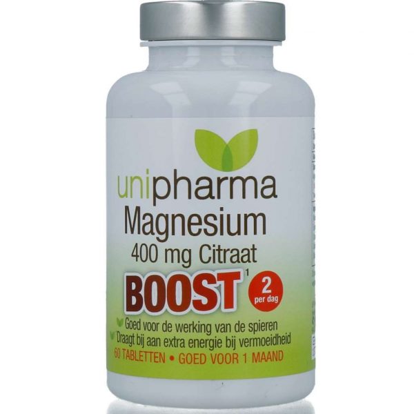 Unipharma Magnesium 400 MG Boost Tabletten