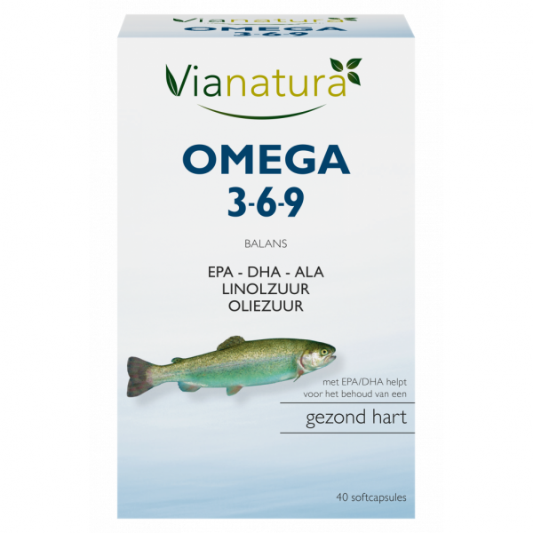 Via Natura Omega 3-6-9 Capsules