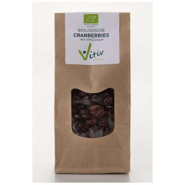 Vitiv Biologische Cranberry met Appeldiksap