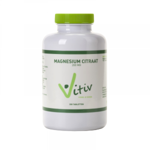 Vitiv Magnesium Citraat 200mg Tabletten