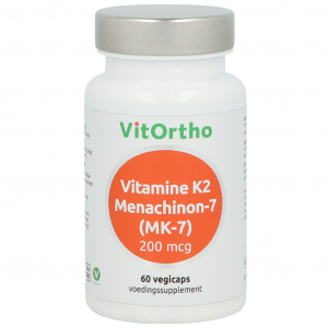 VitOrtho Vitamine K2 Menachinon-7 (MK-7) 200mcg Vegicaps