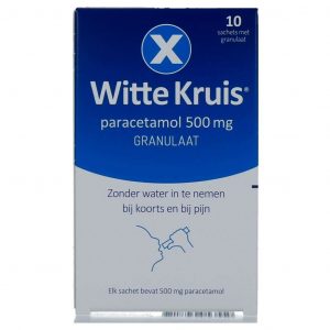 Witte Kruis Paracetamol 500mg Granulaat