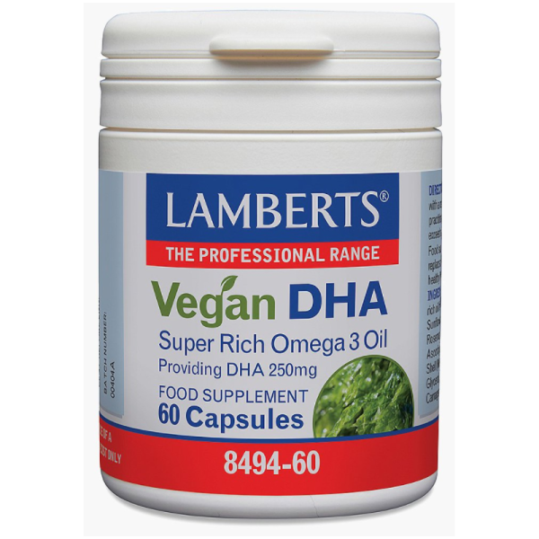 Lamberts Vegan dha 250 mg 60ca