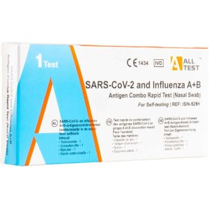 all test sars cov 2 and influenza ab antigen combo rapid test nasal swab for self testing refisin 525h 20 pieces