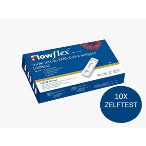 Flowflex™ | 10 stuks | CE0123 gekeurd | NL gebruiksinstructie | zelftest Covid19 thuistest|