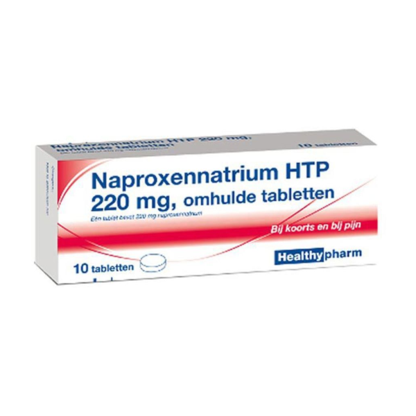 Healthypharm Naproxennatrium 220mg Tabletten 10st