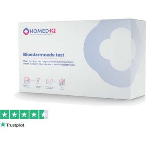 Homed-IQ - Bloedarmoede test - Thuistest - Gecertificeerd Laboratorium - Laboratorium Test