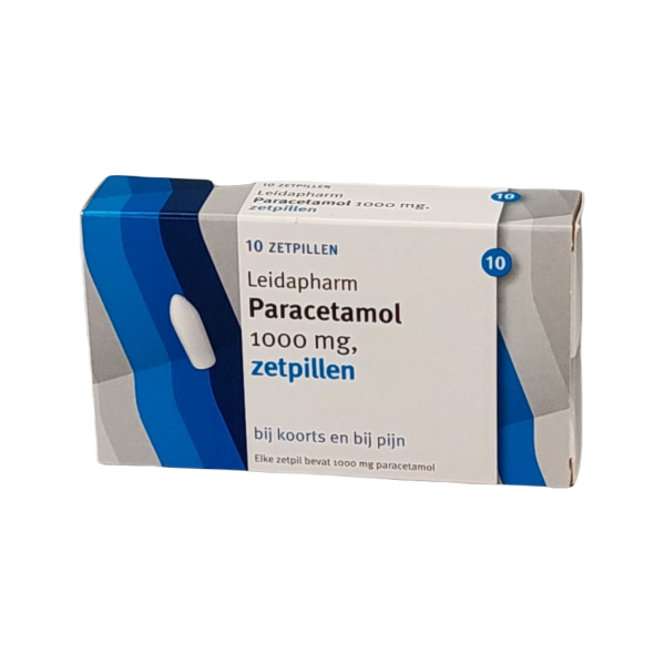 Leidapharm Paracetamol 1000mg Zetpil