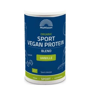 Mattisson HealthStyle Organic Sport Vegan Protein Blend Vanille