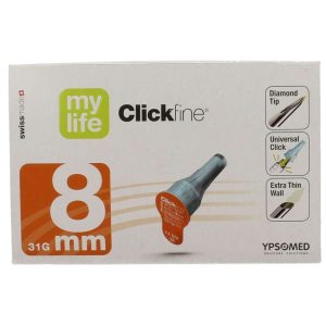 Mylife Clickfine DiamondTip Pennaald 8mm (31G)