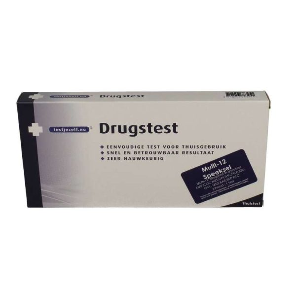 Testjezelf.nu Drugs Multi 12 Speekseltest